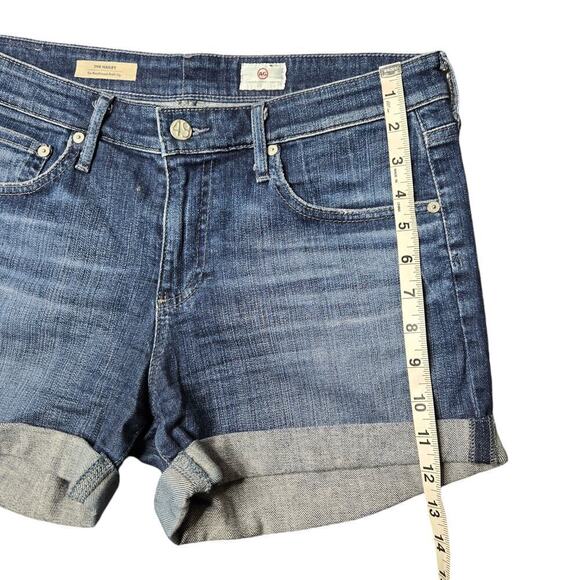 AG Adriano Goldschmied Hailey Ex-Boyfriend Roll-Up Shorts Size 29 - Picture 7 of 8